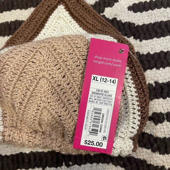 Knitted/ Crochet Swim Top Bikini - Picture 4 of 5